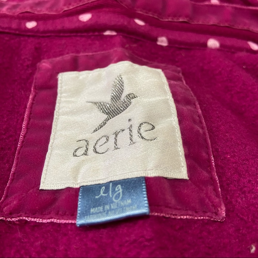aerie Zip Pull String Hoodie - Picture 3 of 5